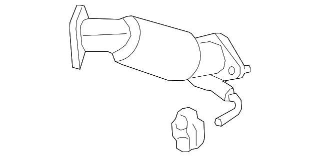 Front Pipe - Kia (28610-C6400)