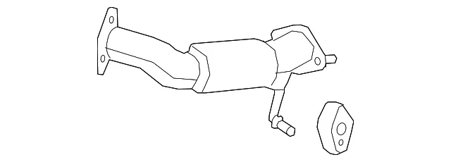 Front Pipe - Kia (28610-D9430)
