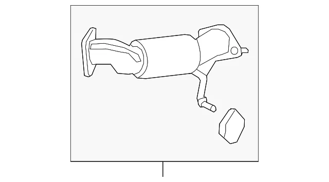 Front Pipe - Kia (28610-D9630)