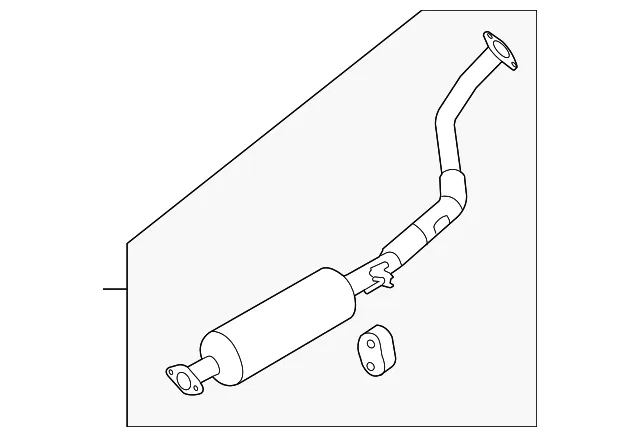 Intermediate Pipe - Kia (28650-2K200)