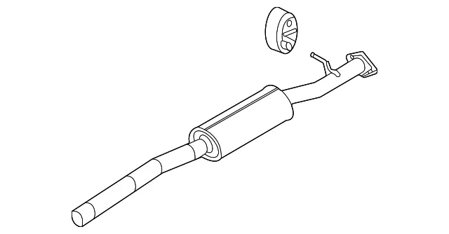 Center Pipe - Kia (28650-CH500)
