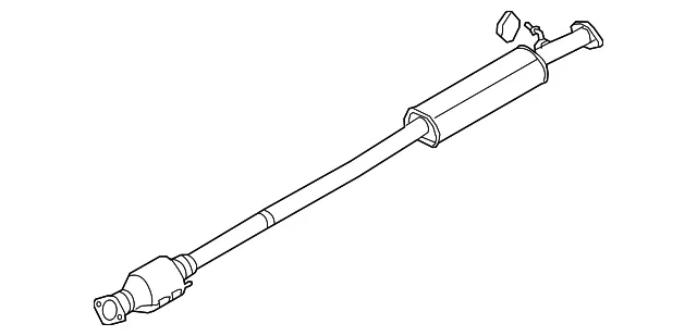 Intermediate Pipe - Kia (28650-D9670)