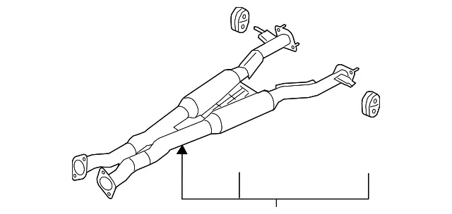 Intermediate Pipe - Kia (28650-J5900)