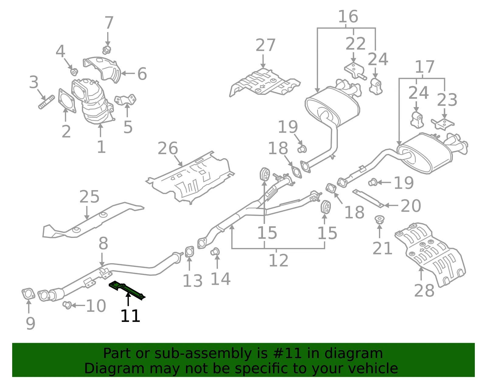 Bracket - Kia (28670-J5000) - view 2