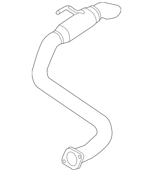 Pipe Assembly Tail - Kia (28750-A9150)