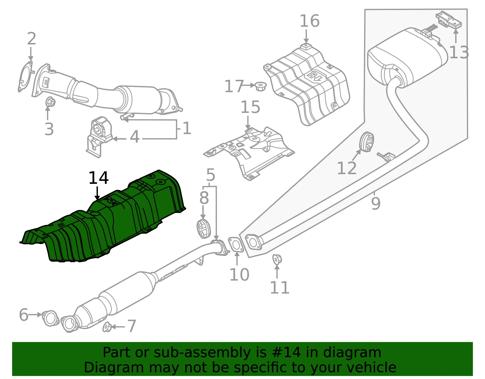 Front Shield - Kia (28788-L0000) - view 2