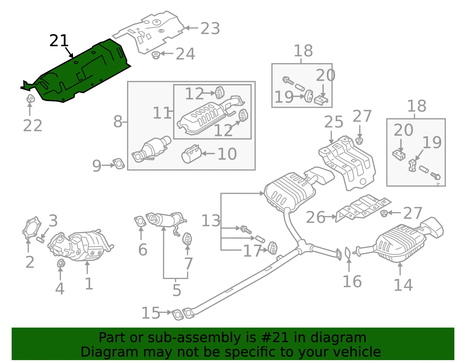 Front Shield - Kia (28791-C2000) - view 2