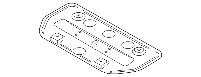 Heat Shield - Kia (28795-Q5000)