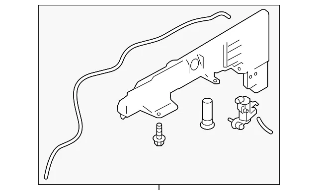 Washer Fluid Reservoir - Nissan (28910-1LA1B)