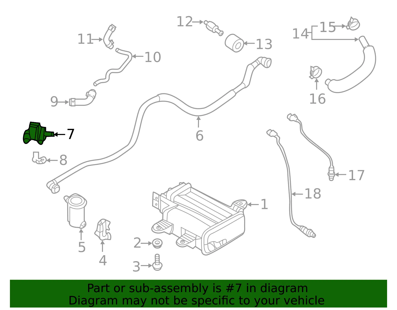 Purge Control Valve - Kia (28910-3L135) - view 2