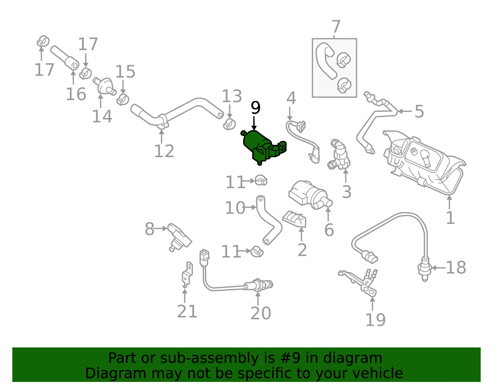 Purge Control Valve - Kia (28910-3L270) - view 2
