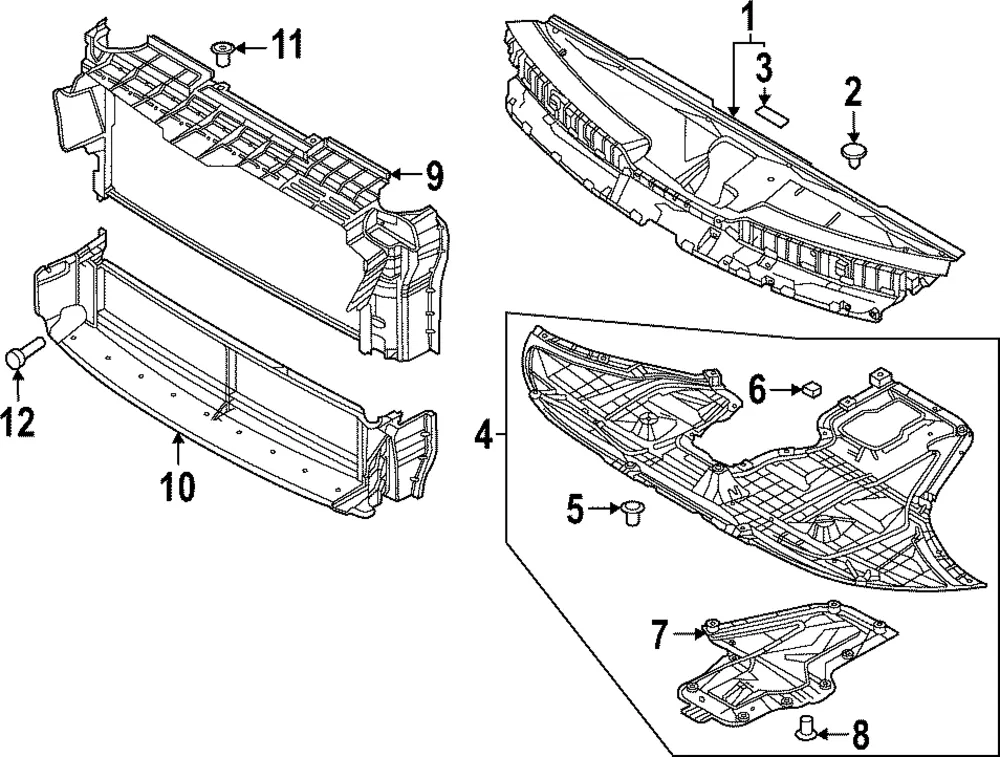 Air Guide - Kia (29150-DW600)