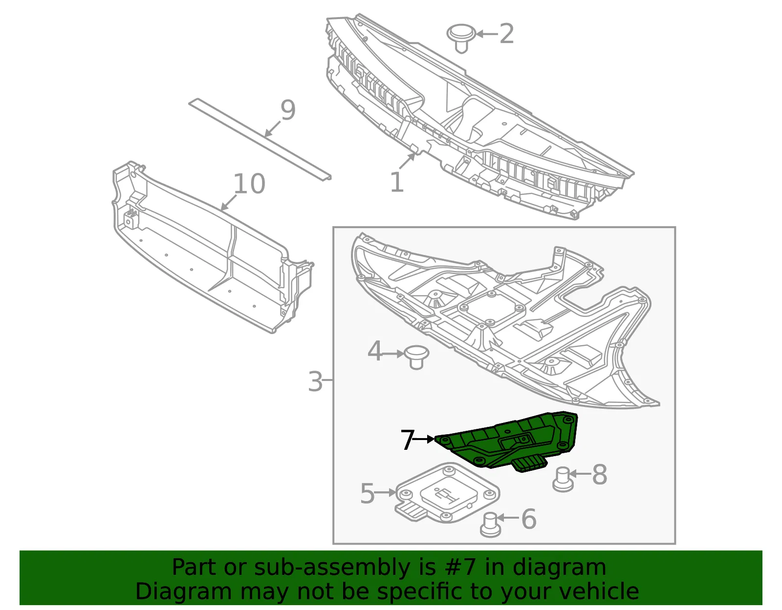 Cover Panel - Kia (29133-P1600) - view 2