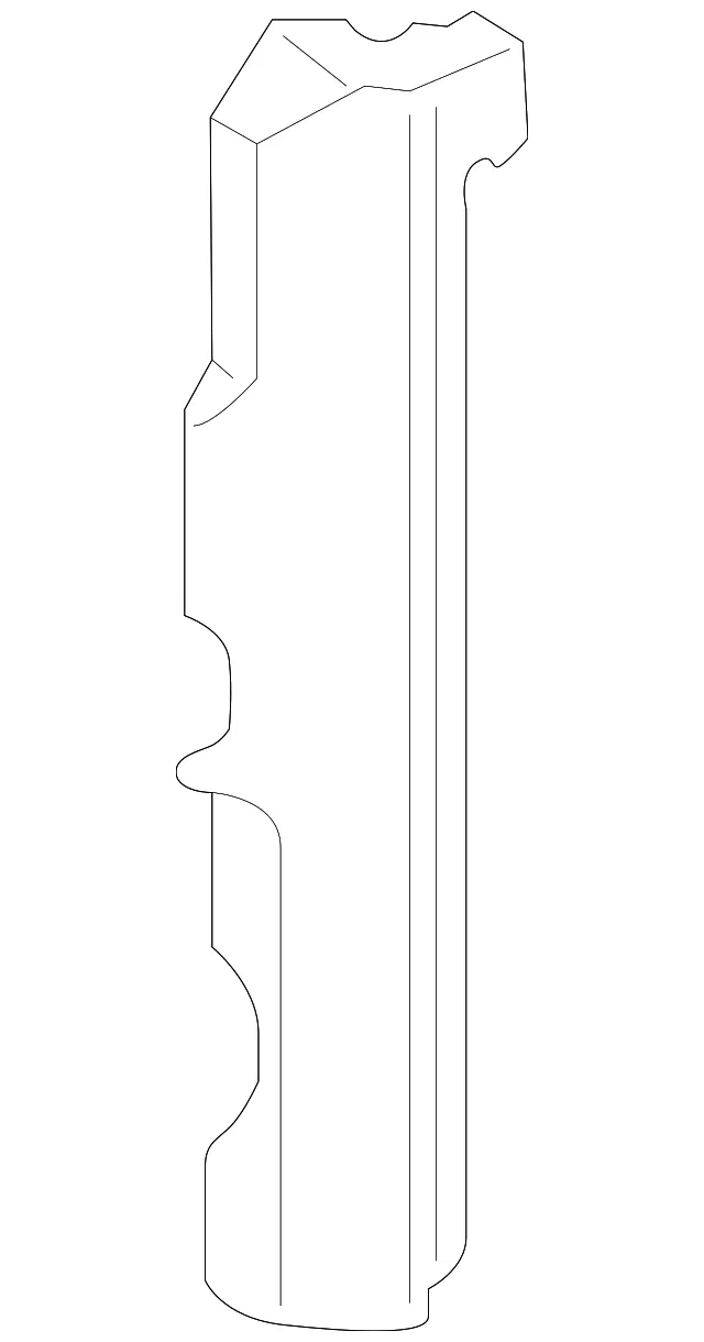 Air Guide - Passenger Side (RH) - Kia (29134-2T100)