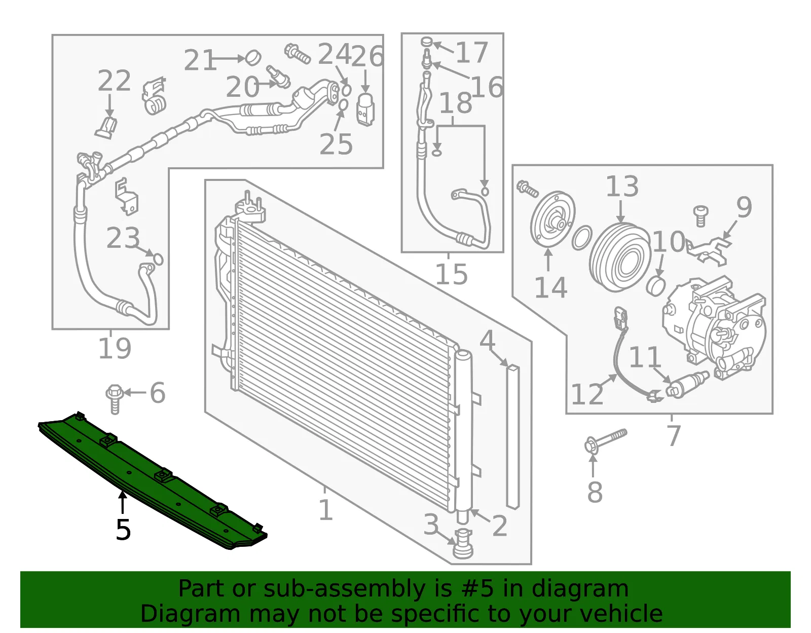 Air Guide - Kia (29134-B2000) - view 2