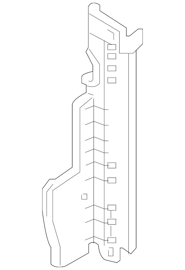 Air Guide - Passenger Side (RH) - Kia (29134-D5100)