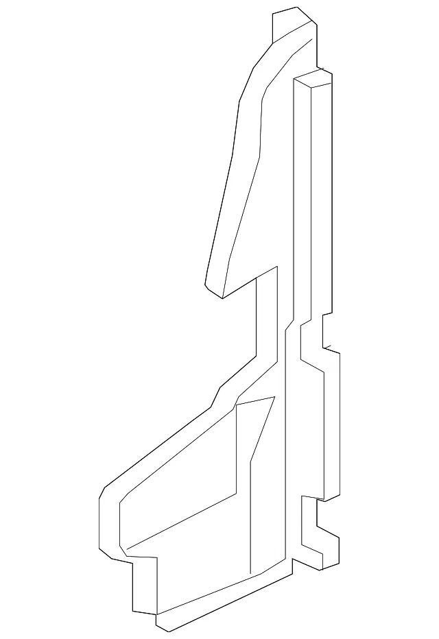 Air Guide - Passenger Side (RH) - Kia (29134-G5100)