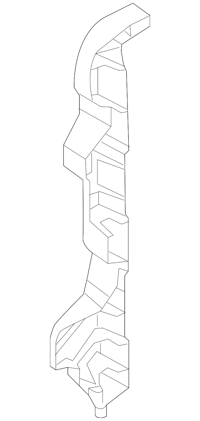 Air Guide - Driver's Side (LH) - Kia (29136-B2000)