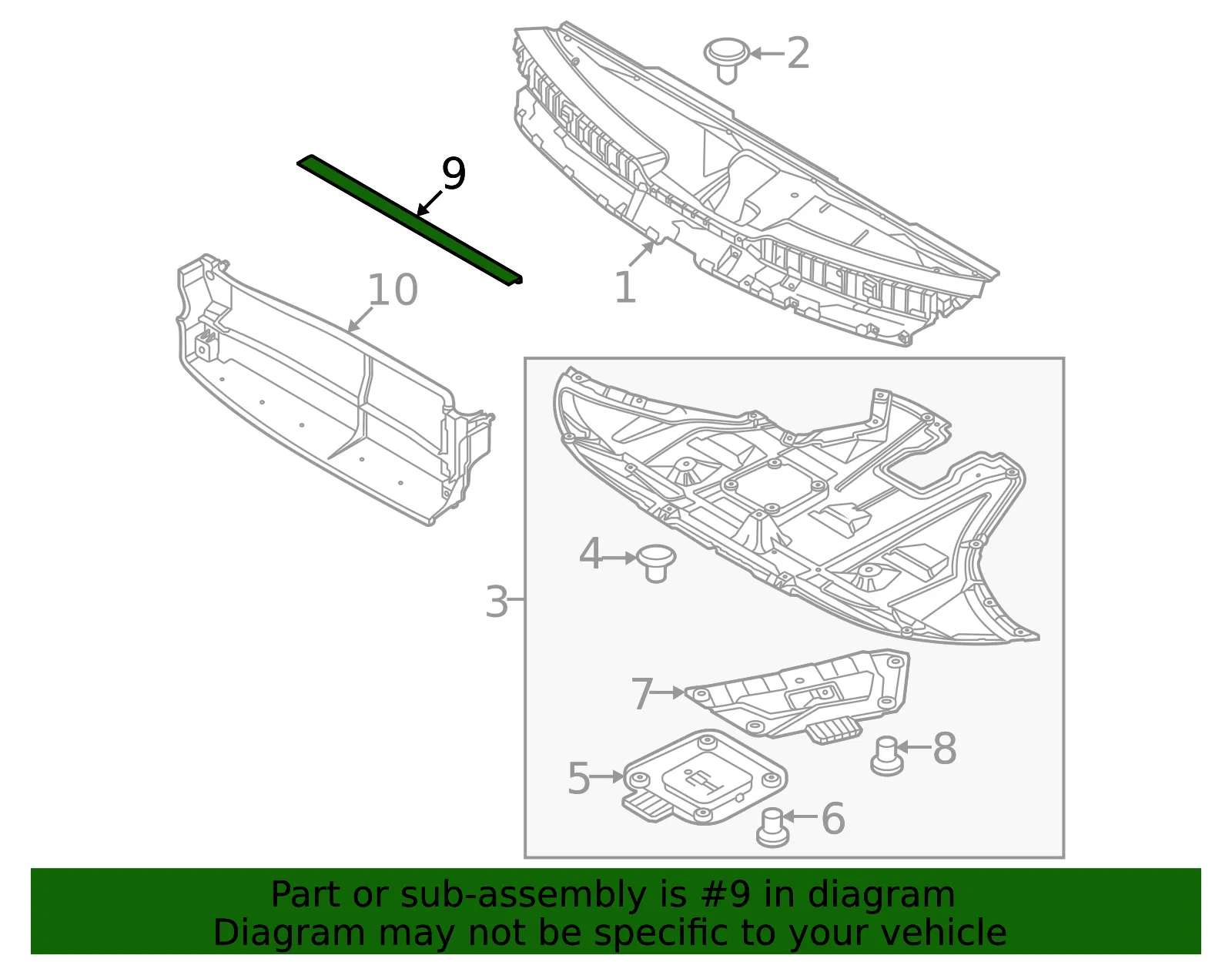 Air Guide - Kia (29150-N9010) - view 2