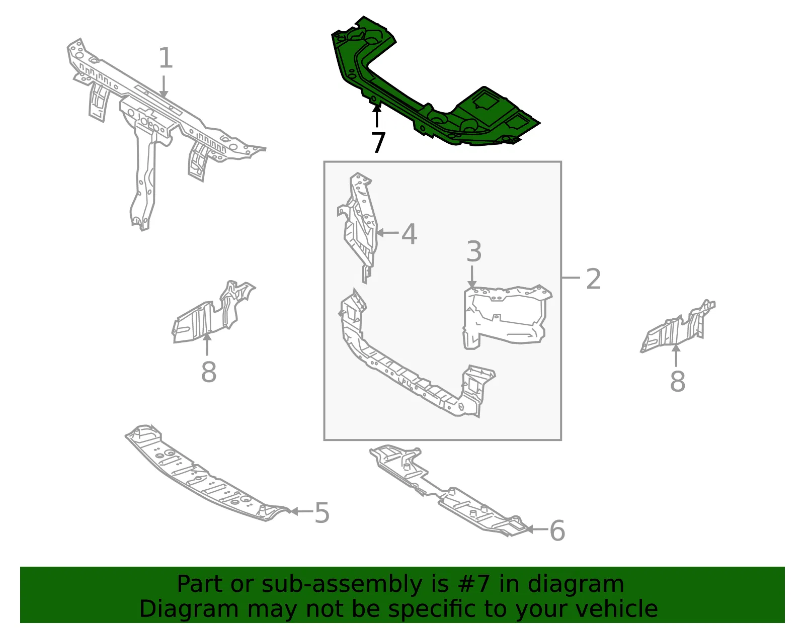 Upper Cover - Kia (29310-3F301) - view 2