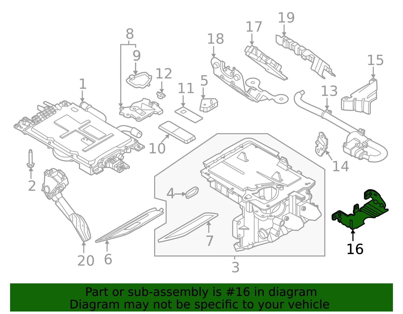 Protector - Nissan (296V6-00Q0A) - view 2