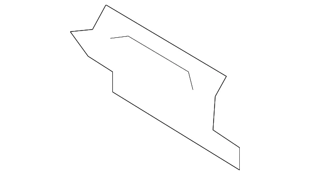 Rear Body Panel Bracket - Volvo (30633711)