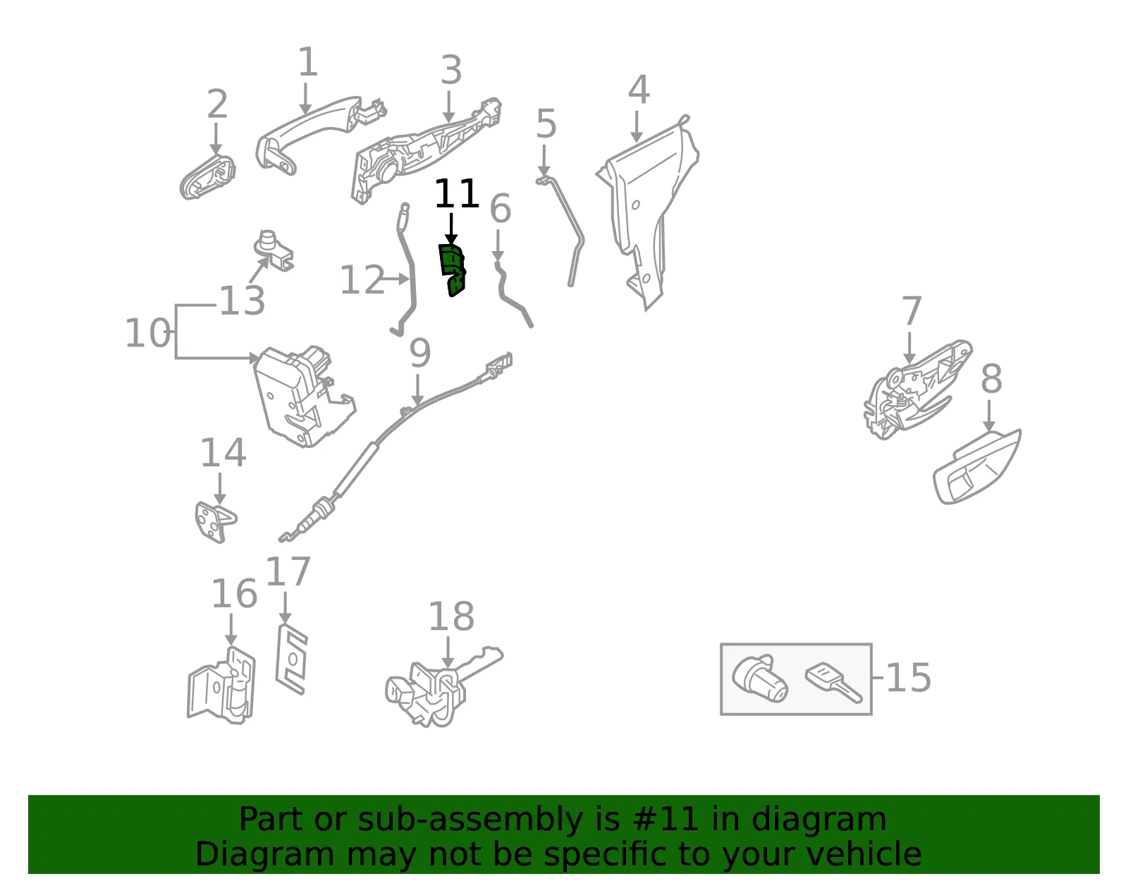 Lock Protector - Volvo (30649907) - view 2