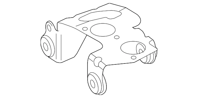 ABS Control Unit Upper Bracket - Volvo (30665181)