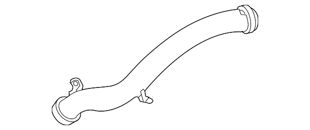 Inter-Cooler Pipe - Volvo (30666126) - view 2
