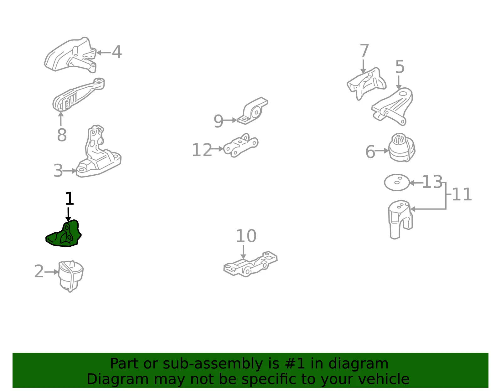 Front Mount - Volvo (30697267) - view 3