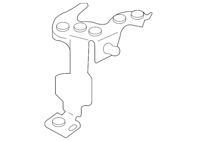 Front Panel Upper Bracket - Volvo (30699089) - view 2