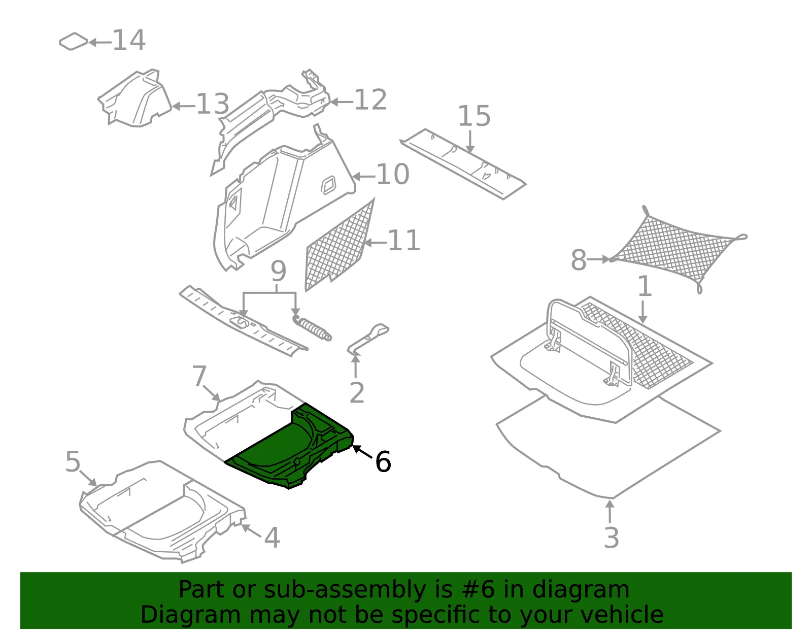Support - Passenger Side (RH) - Volvo (30721290) - view 2