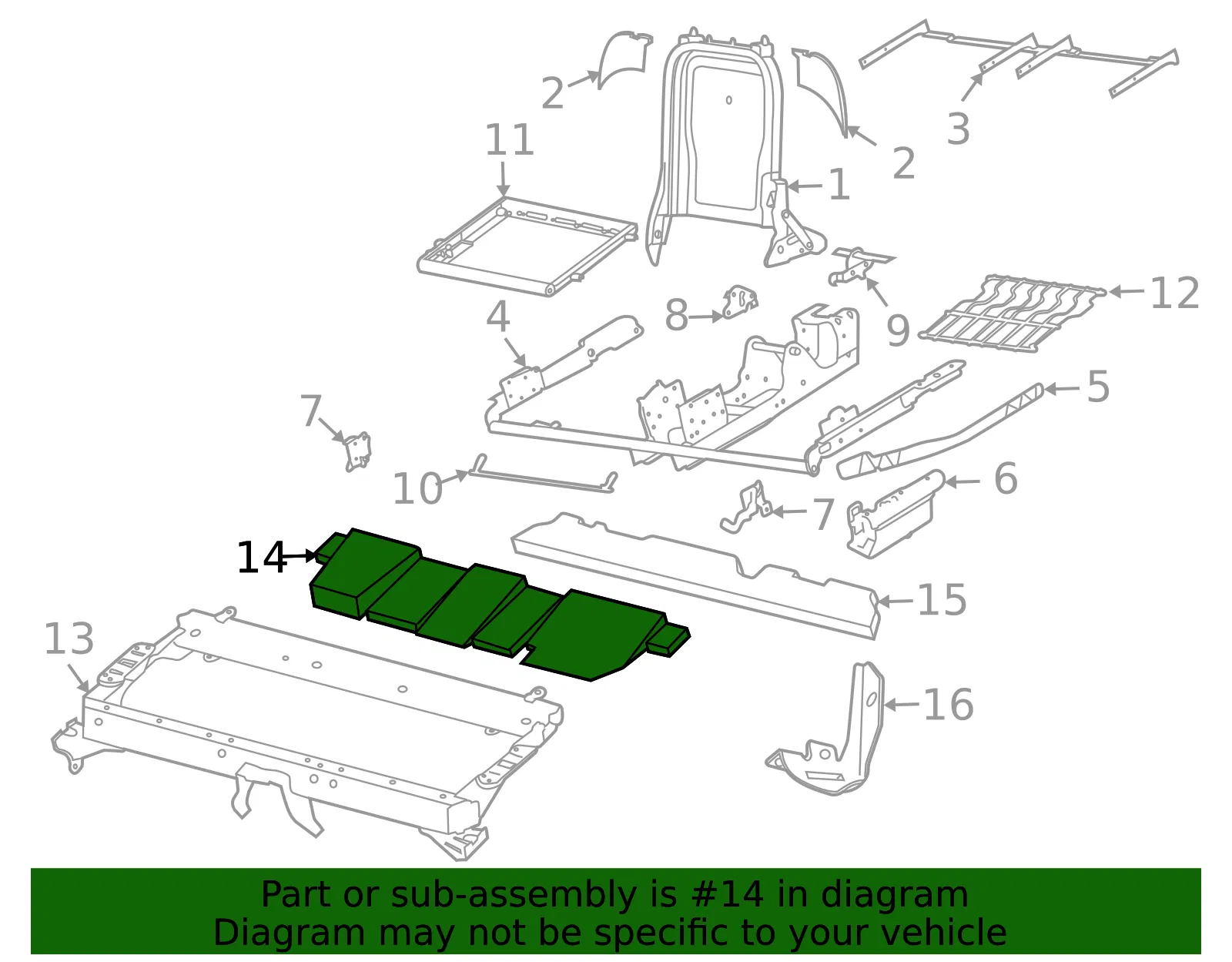 Front Support - Volvo (30761431) - view 2