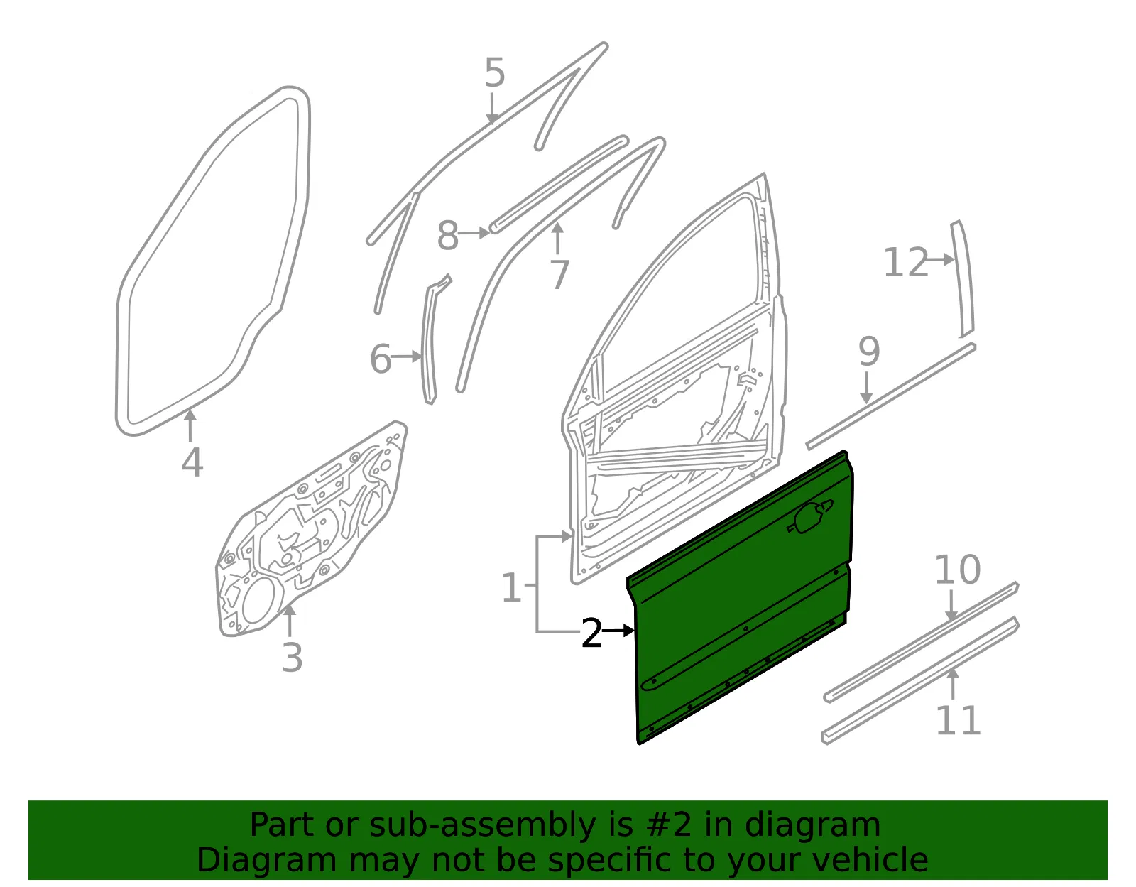 Outer Panel - Volvo (30779127) - view 2