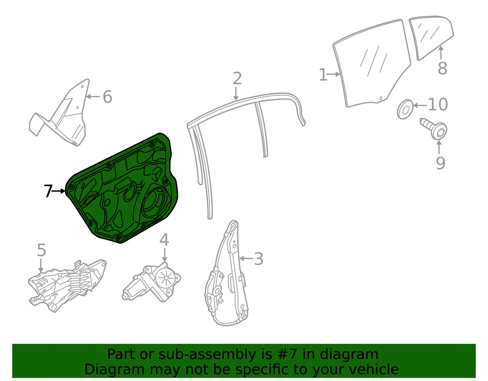 Inner Panel - Volvo (30784313) - view 2