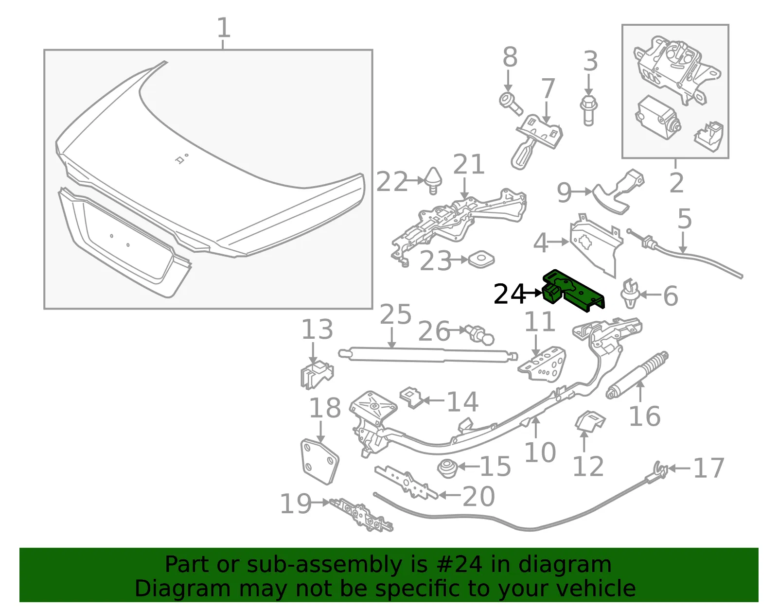 Support Brace - Passenger Side (RH) - Volvo (30787277) - view 2