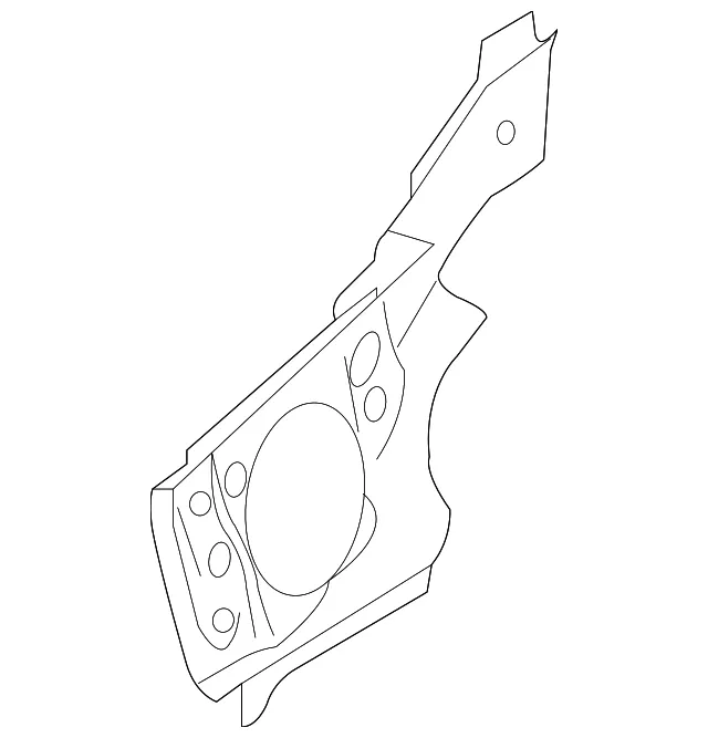 Reinforcement - Passenger Side (RH) - Volvo (30787632)
