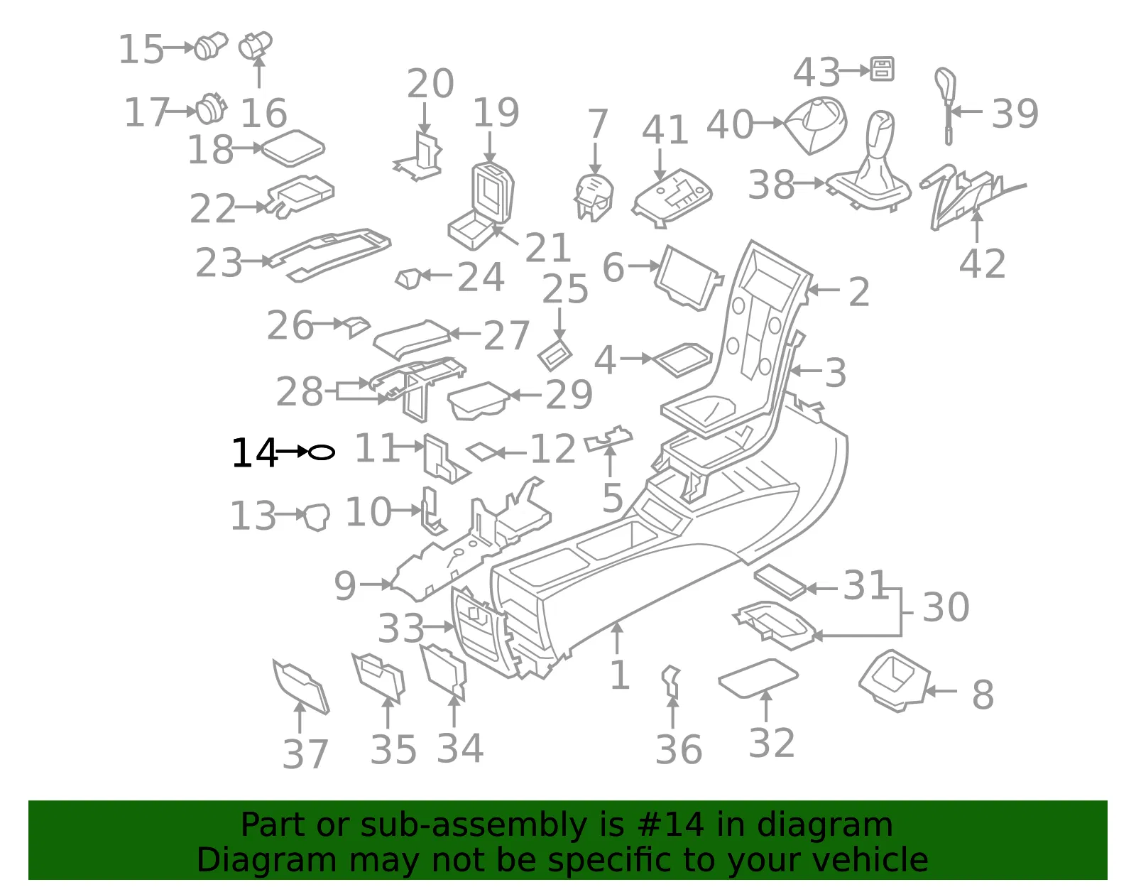 Ashtray Ring - Volvo (30791742) - view 3