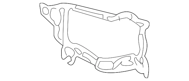 Mount Frame - Passenger Side (RH) - Volvo (30870652)