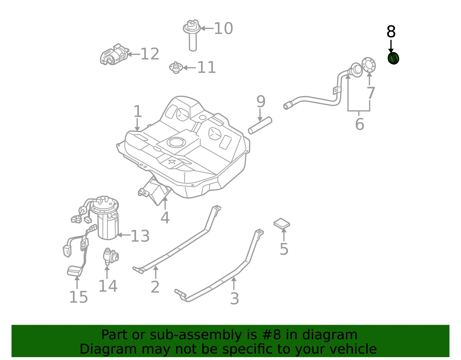 Cap - Kia (31010-J9000) - view 2