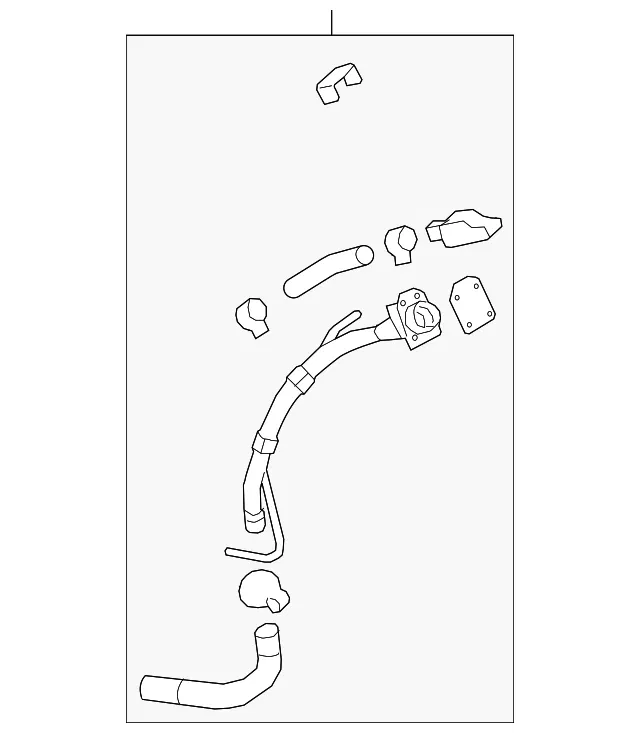Filler Pipe - Kia (31030-A9510)