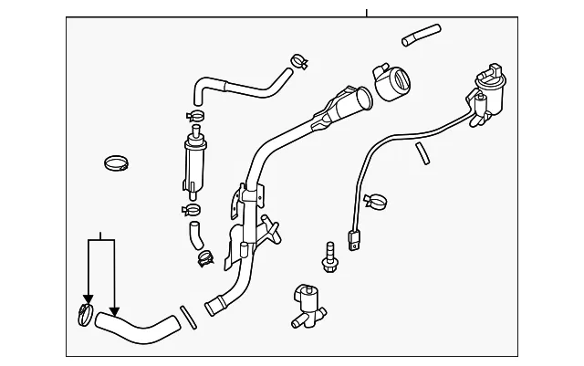 Filler Pipe - Kia (31030-L3000)