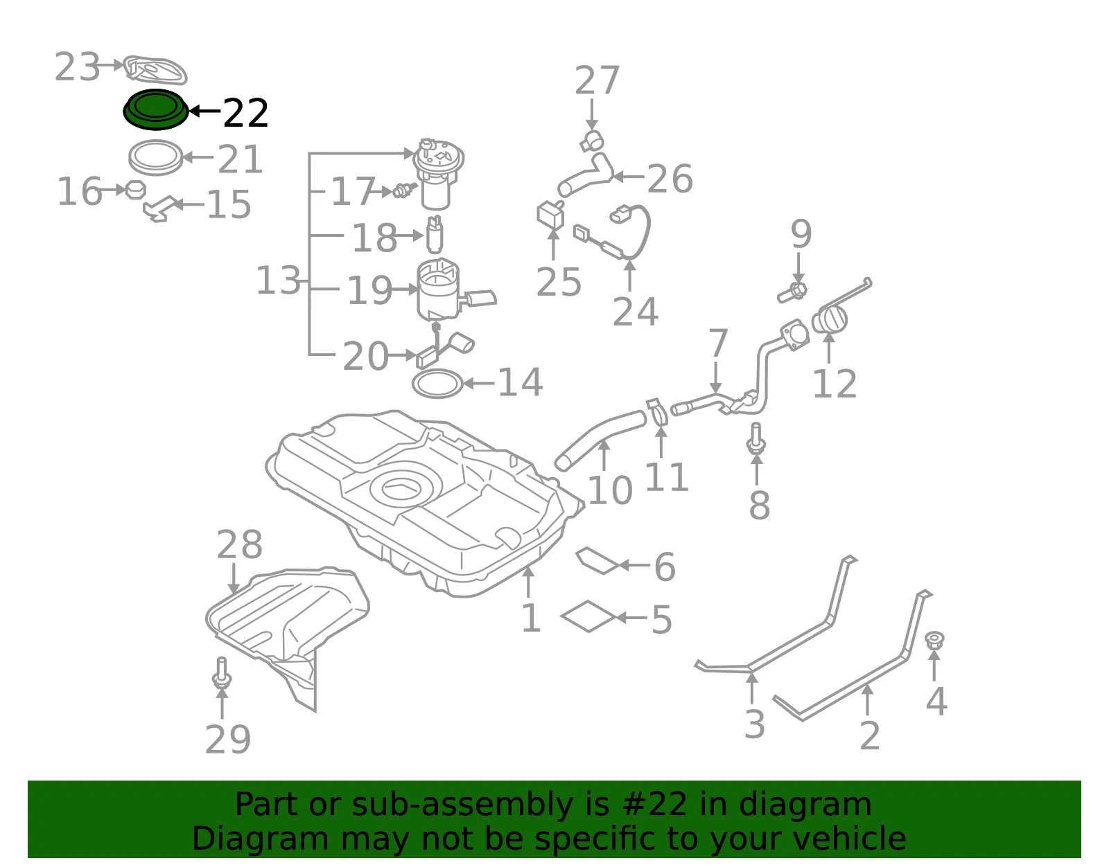 Insulator - Kia (31118-2F500) - view 2
