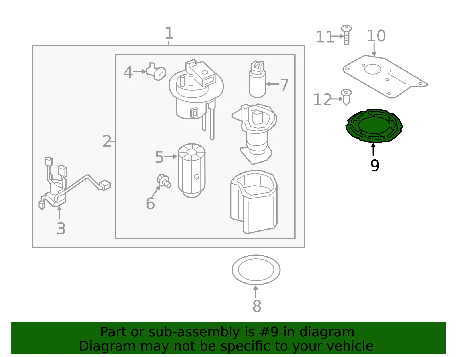 Lock Ring - Kia (31152-D5500) - view 2