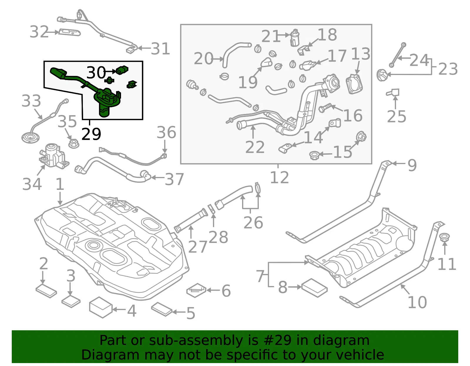 Valve Assembly - Kia (31155-E6800) - view 2