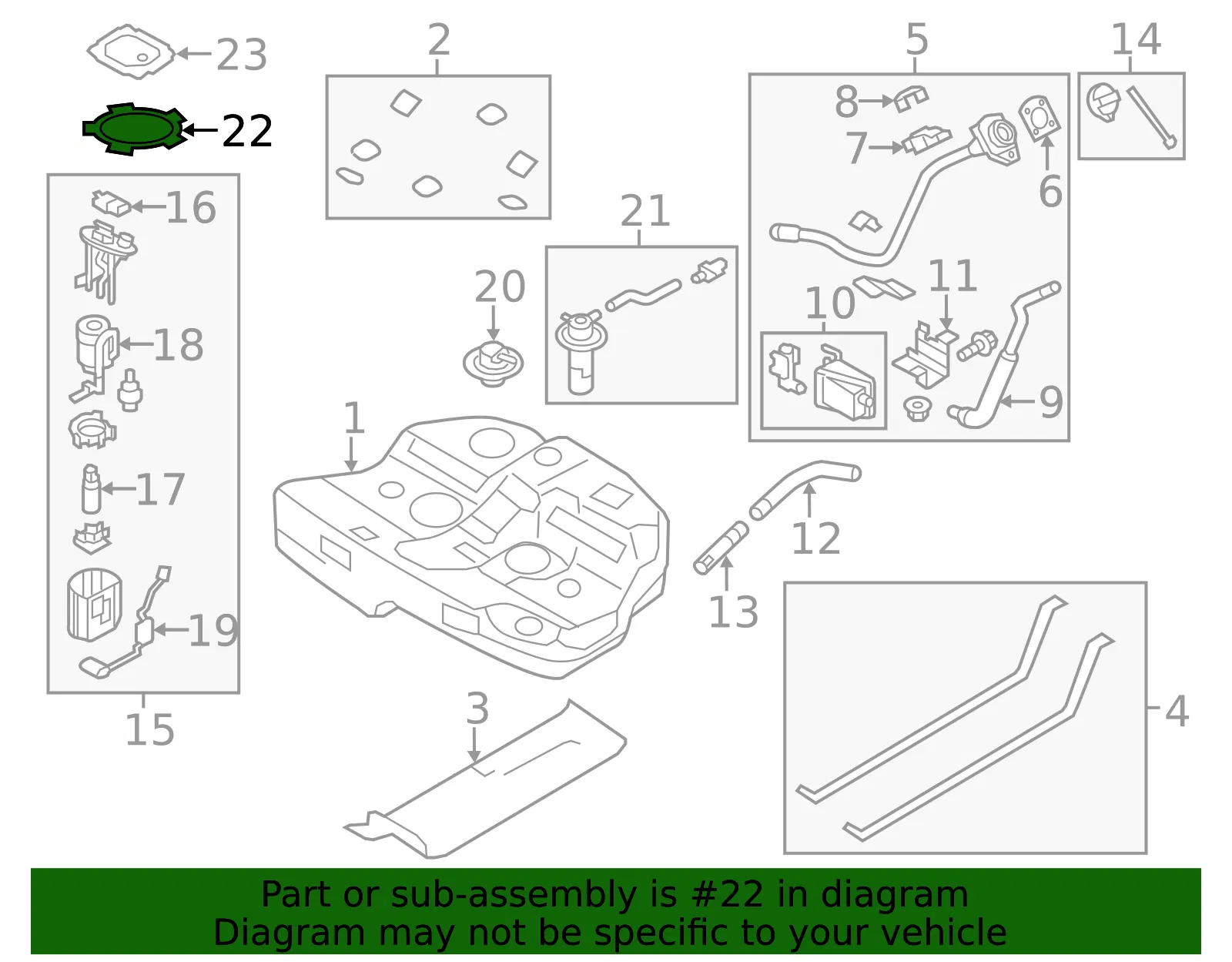 Lock Ring - Kia (31158-3R600) - view 2