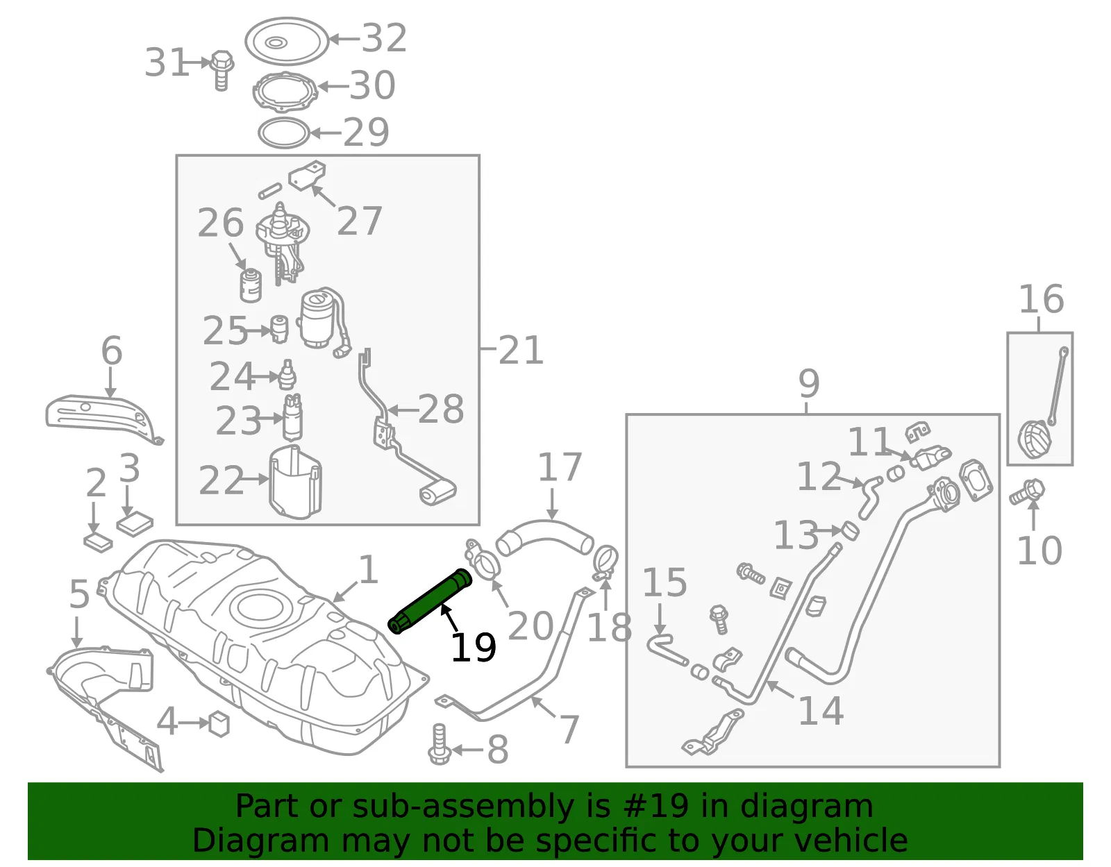 Shut-Off Valve - Kia (31160-3R000) - view 2