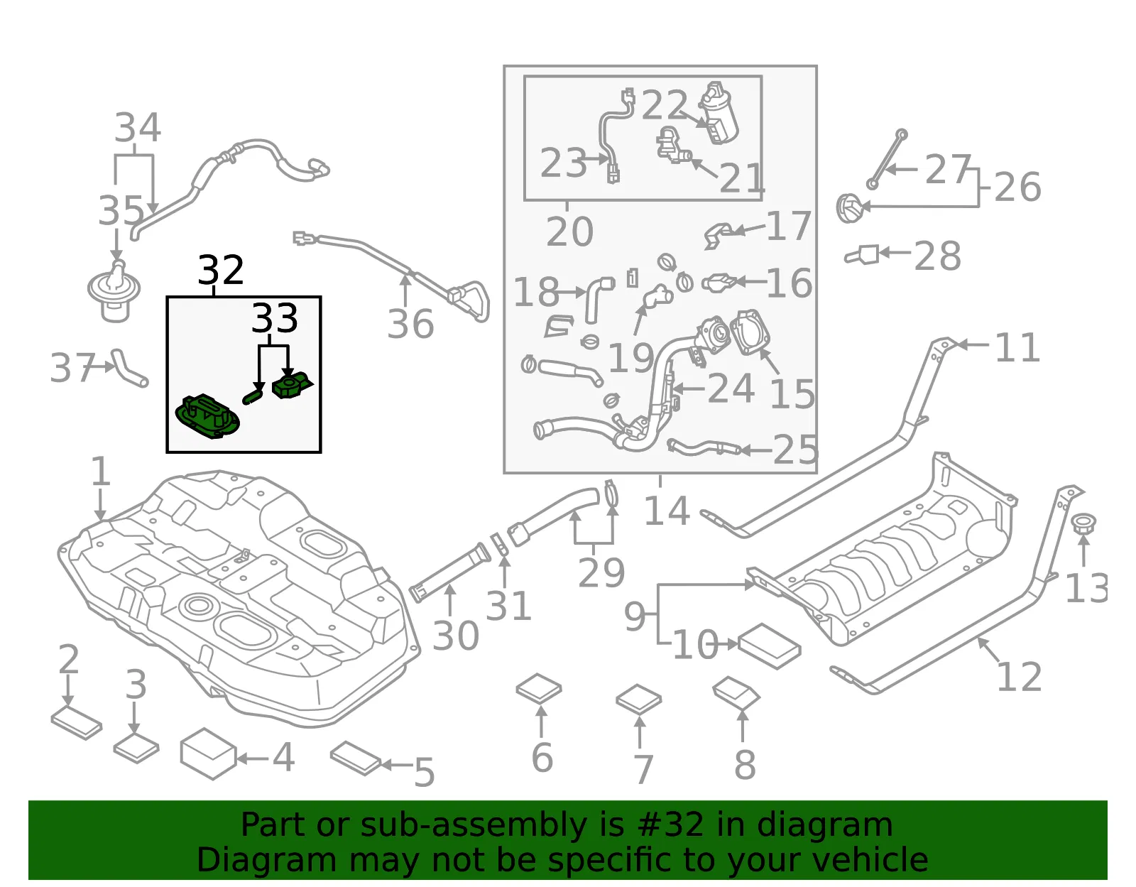 Cut-Off Valve - Kia (31195-E6000) - view 2
