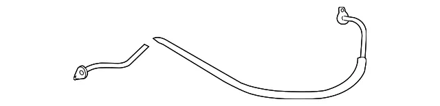 A/C Refrigerant Discharge Hose - Volvo (31250475)