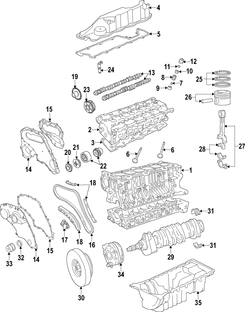 Bearing - Volvo (31251002)